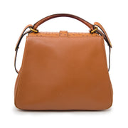 shop you designer Delvaux Cognac Ostrich Shoulderbag at the best price
