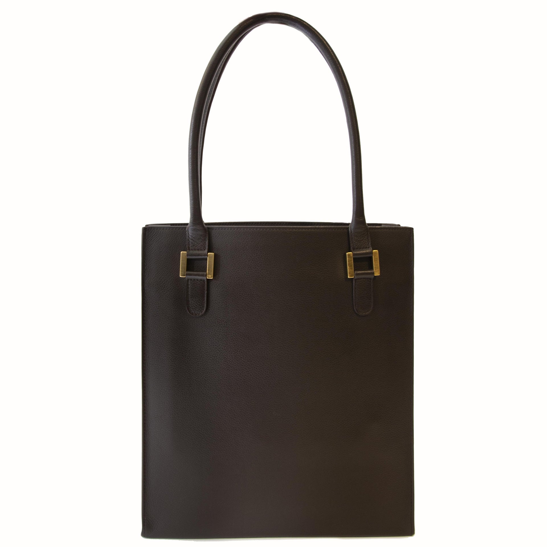 Authentic second hand Delvaux Jeff brown leather right price safe online shopping LabelLOV webshop luxury brands shopping Antwerp