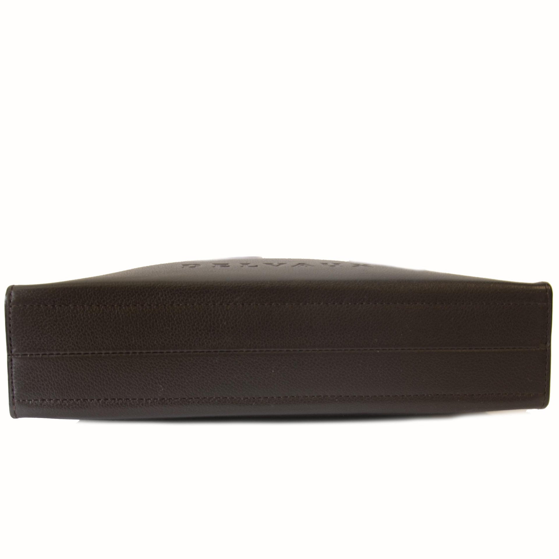 Sac Delvaux Jeff en cuir marron
