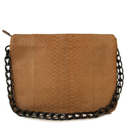 Authentic second-hand vintage Delvaux Allure Trio Python Nubuck buy online webshop LabelLOV