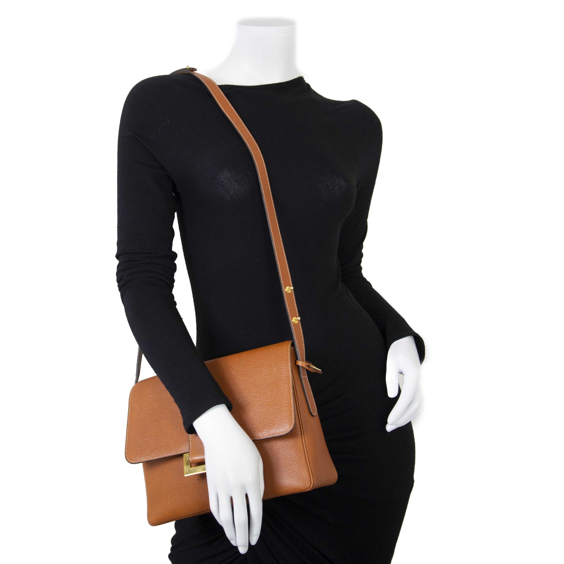 buy secondhandDelvaux Cognac Givry at