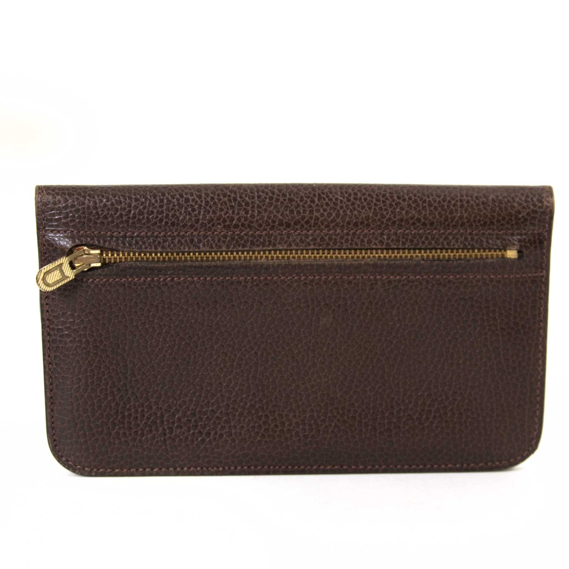 Delvaux Brown Escudo Wallet now for sale at labellov vintage fashion webshop belgium