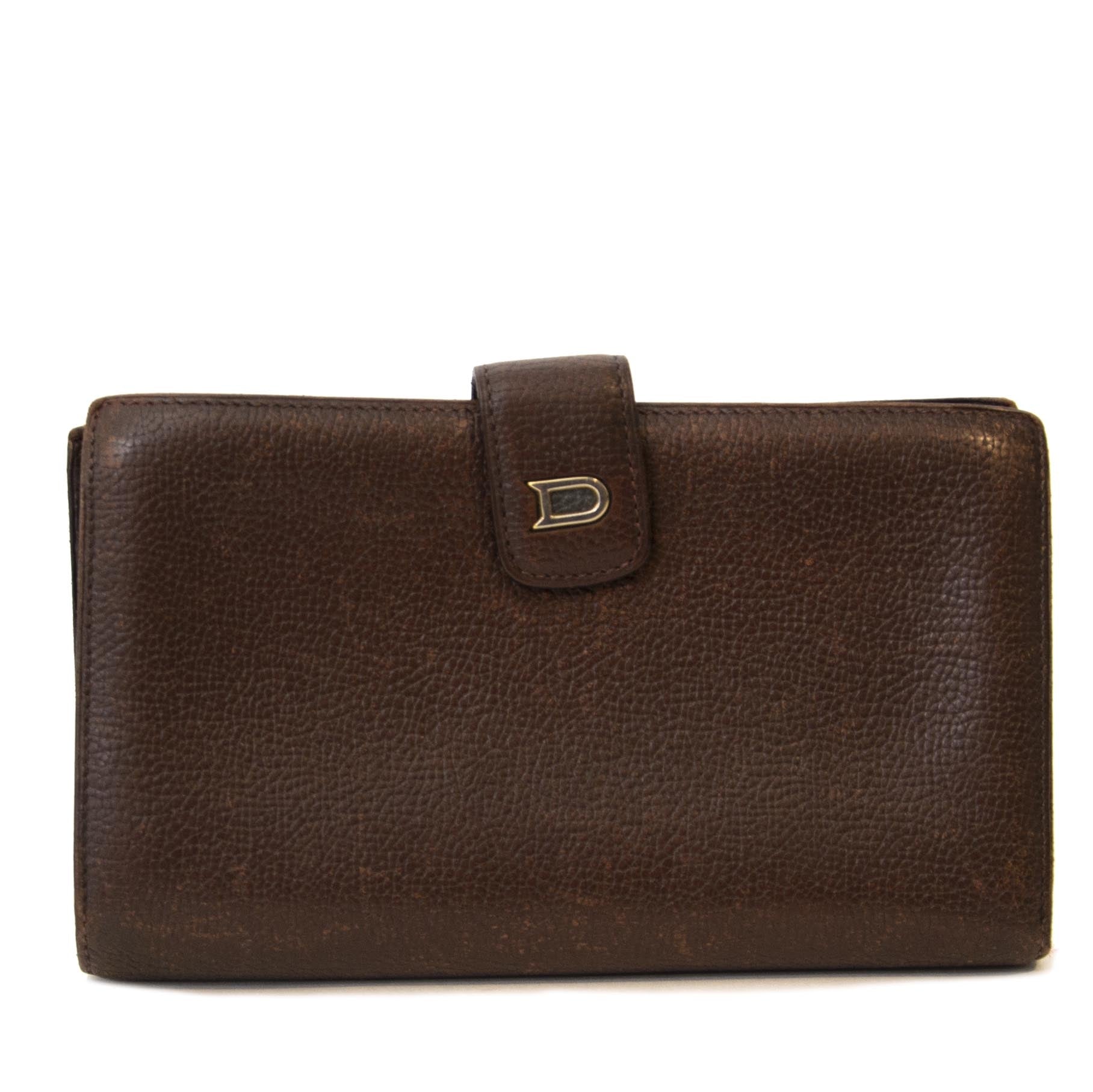 Delvaux Brown Leather Wallet