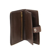 Delvaux Brown Leather Wallet