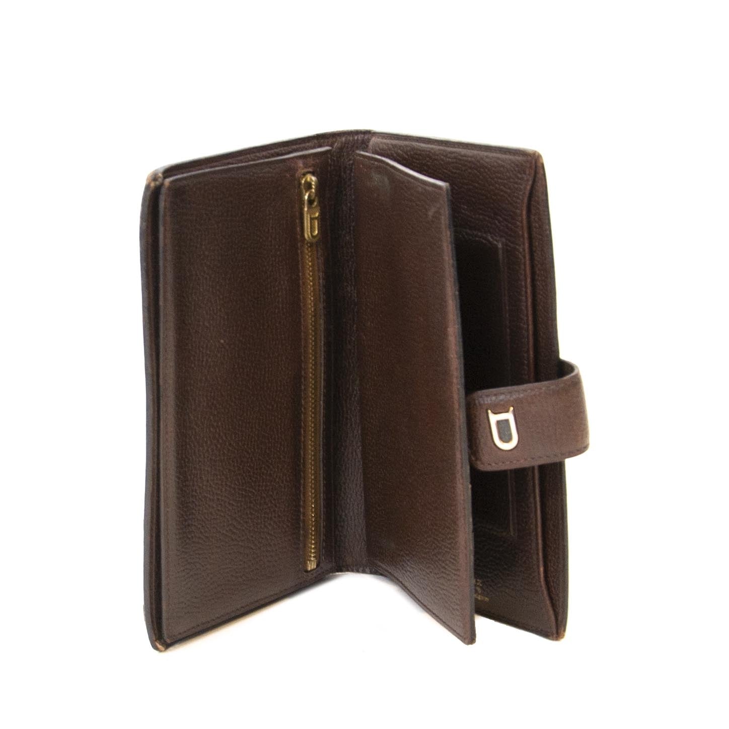 Delvaux Brown Leather Wallet