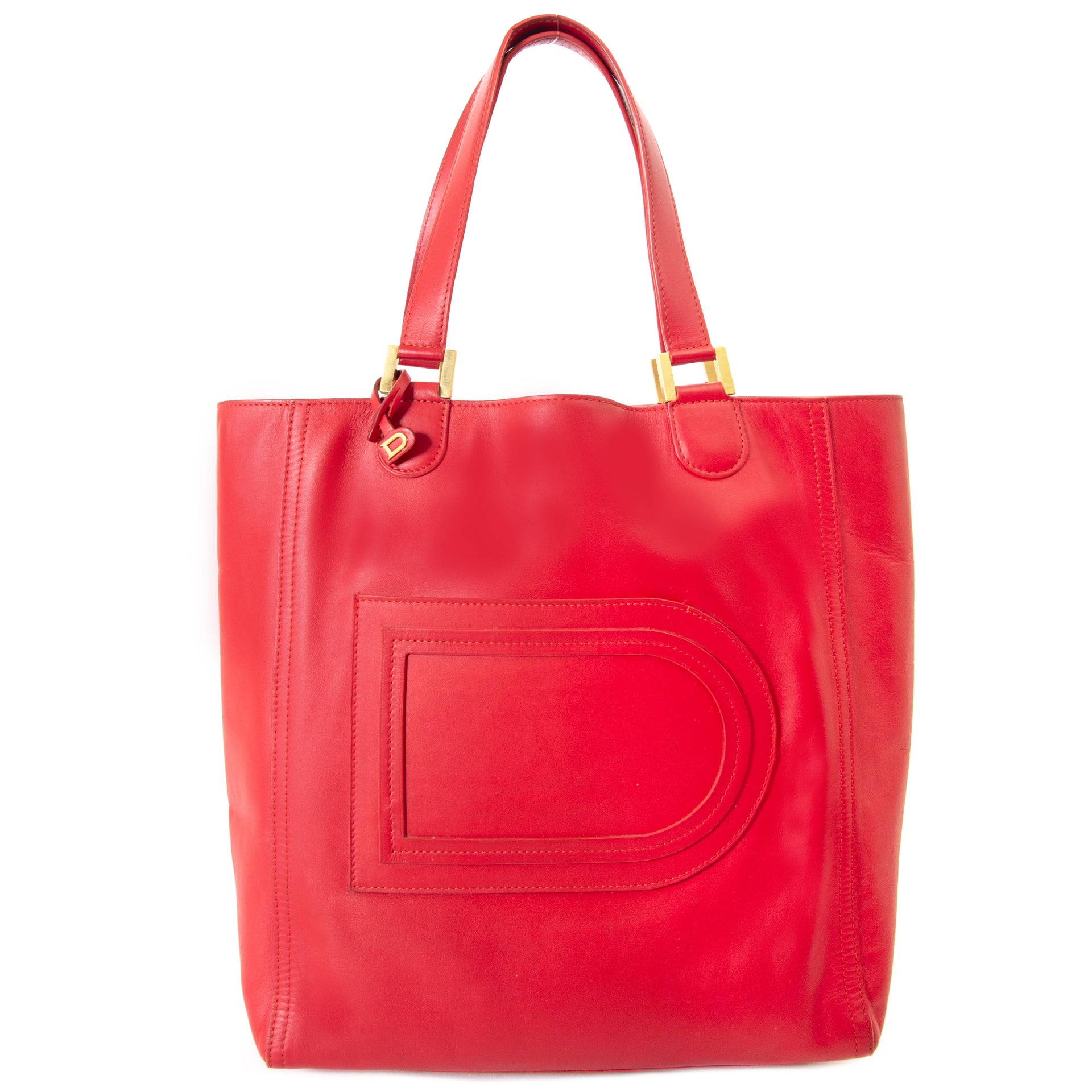 Delvaux Louise Tote Cadence Rouge for the best price at Labellov