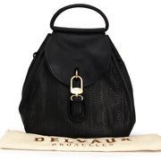 Authentieke Delvaux zwarte cerceau toile de cuir rugzak voor de juiste prijs bij LabelLOV vintage webshop. Delvaux Black cerceau toile de cuir backpack. Veilig online winkelen. Luxe, vintage, mode. Antwerpen, België.