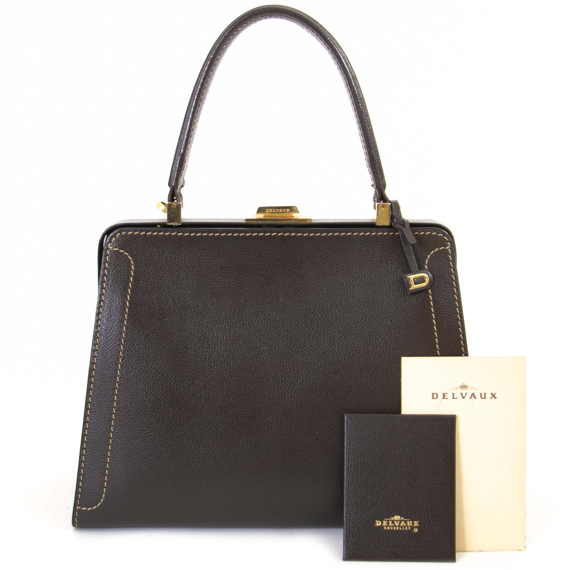 Delvaux Classico PM Jumping tas nu te koop bij labellov vintage mode webshop belgië