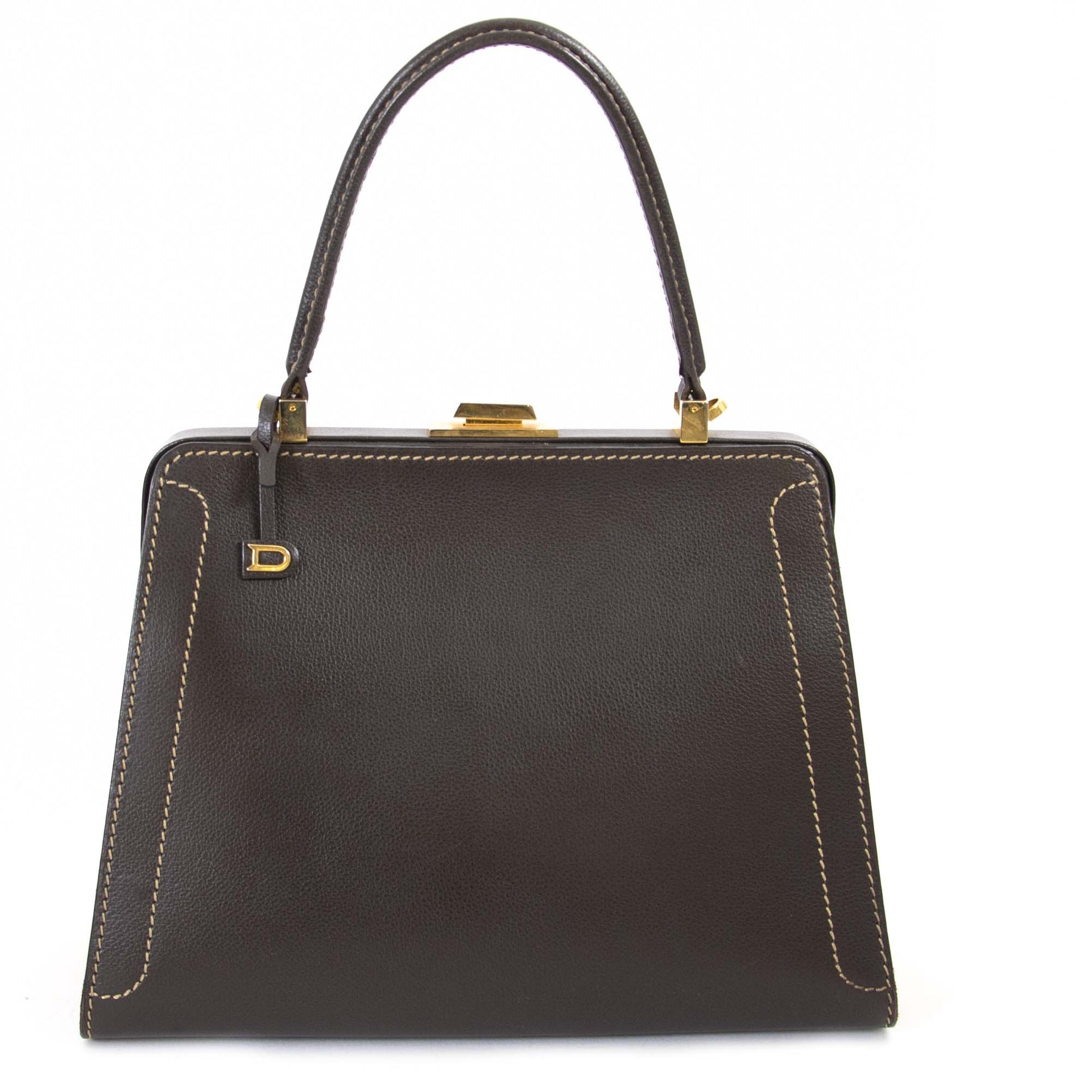 Delvaux Classico PM Jumping Bag now for sale at labellov vintage fashion webshop belgium