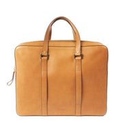 Delvaux Mens Vachetta Leather Briefcase for sale online at Labellov