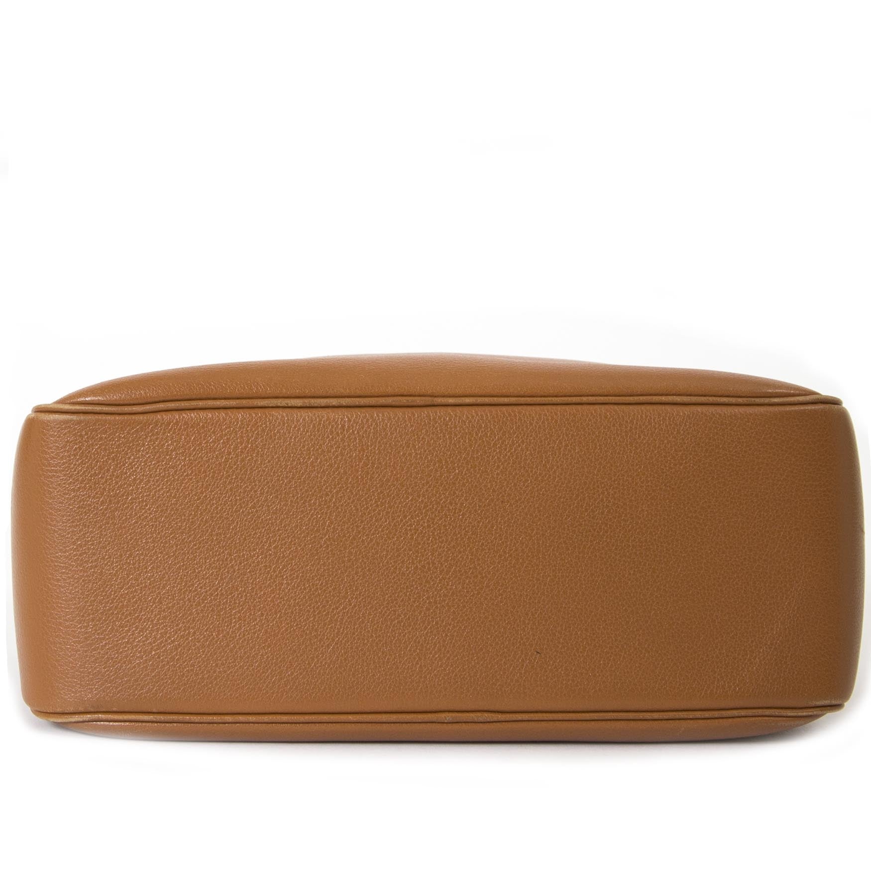 Delvaux Cognac Leather Parole Bag now for sale at labellov vintage fashion webshop belgium