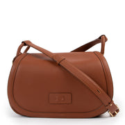 shop online second hand authentic Delvaux Amazone Sellier Cognac Crossbody Bag at Labellov