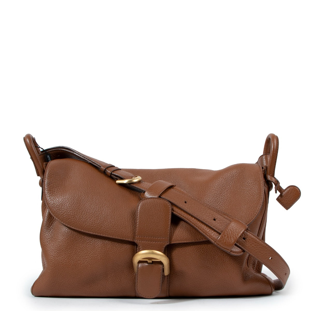 Delvaux Brown Brillant Besace Shoulder Bag