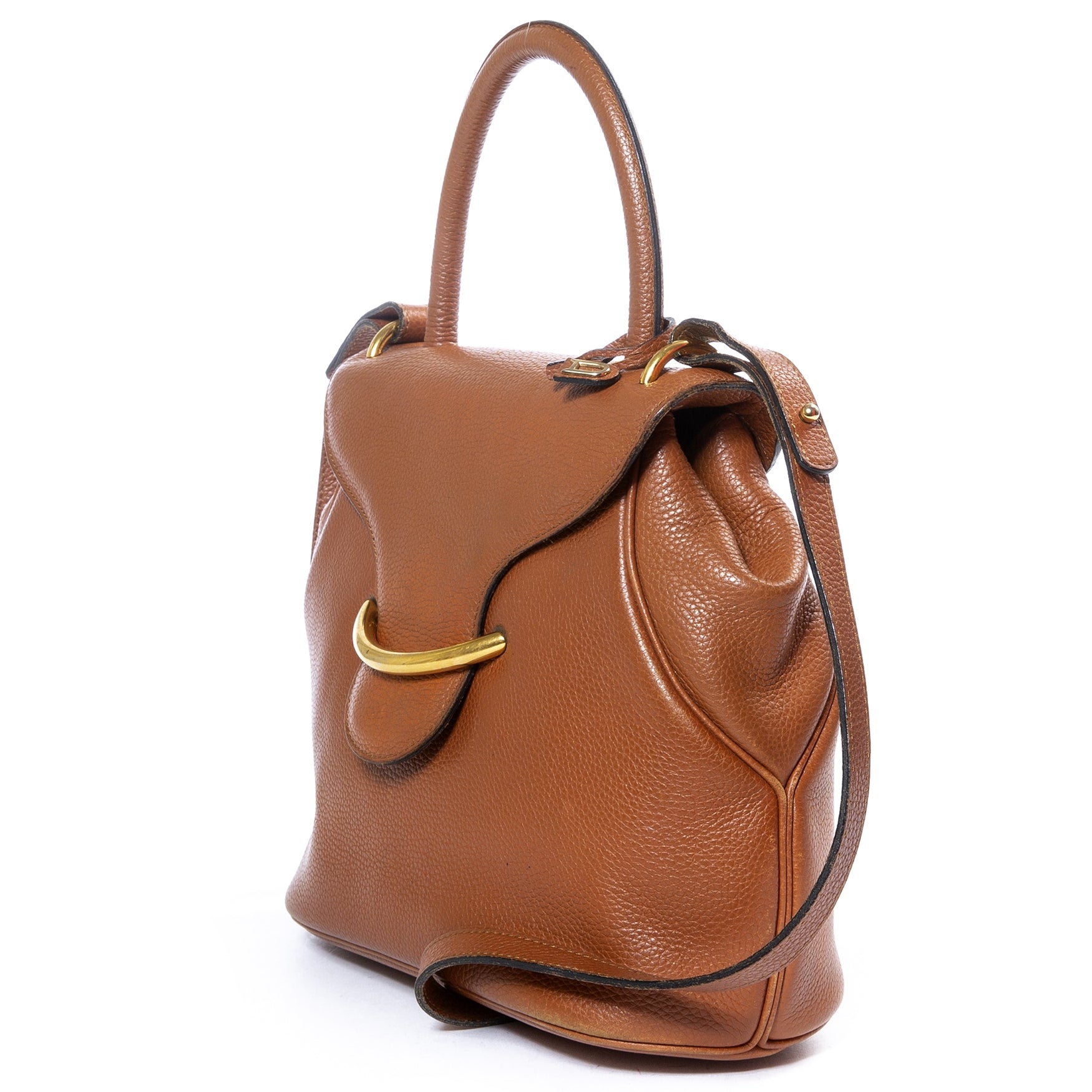 Delvaux Cognac Baltimore Shoulderbag te koop