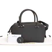 Delvaux Grey Coolbox Bag Smoke Taurillon MM