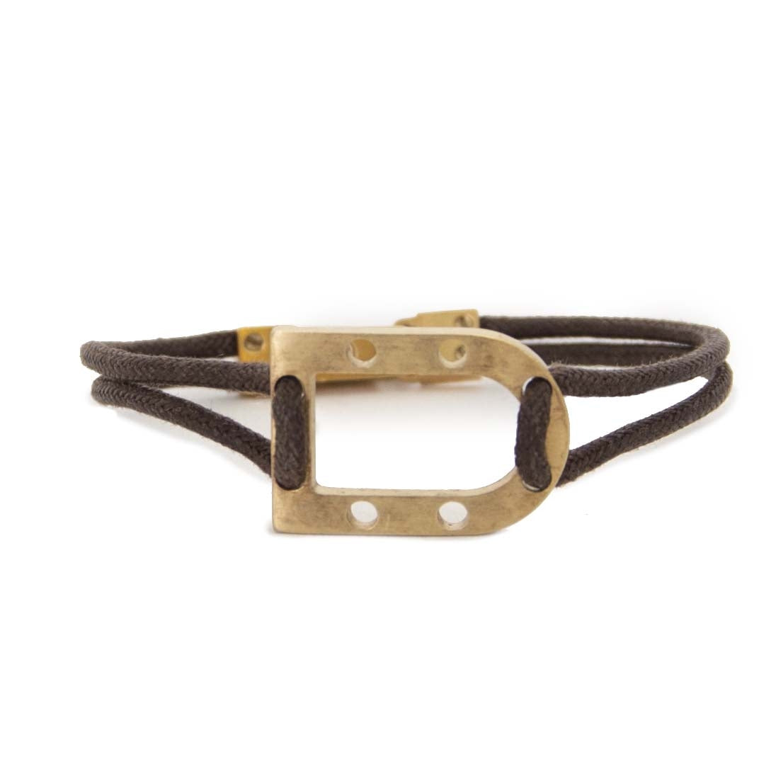 Delvaux Brown And Matt Gold D Bracelet acheter en ligne seconde