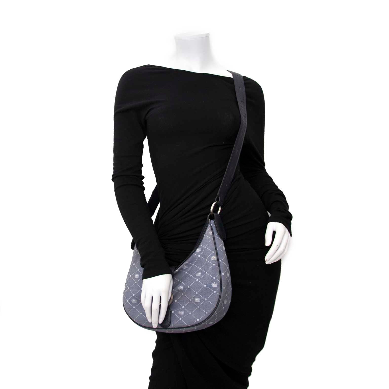 Bestel uw Delvaux Camille Blue Bag bij Labellov