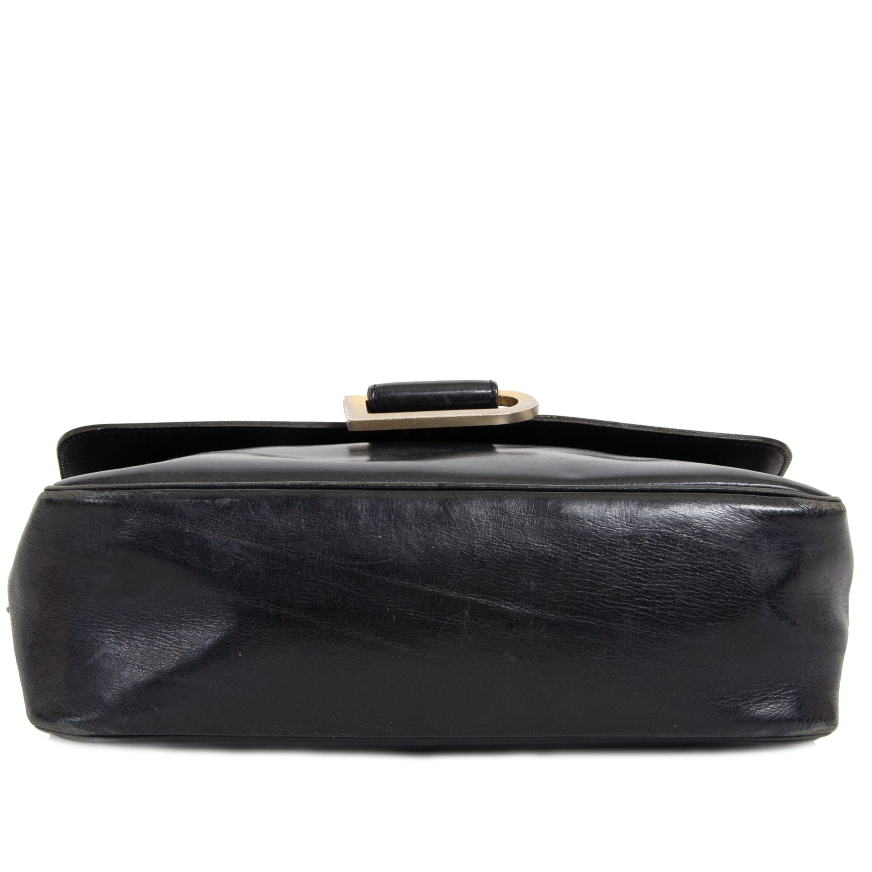 delvaux dark blue leather shoulder bag now for sale at labellov vintage fashion webshop belgium