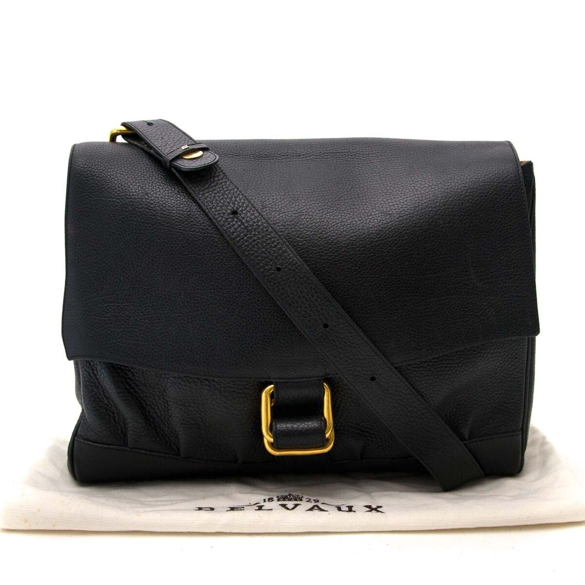 Compra une cartera Delvaux de cuero muy en moda para el precio correcto en LabelLOV.