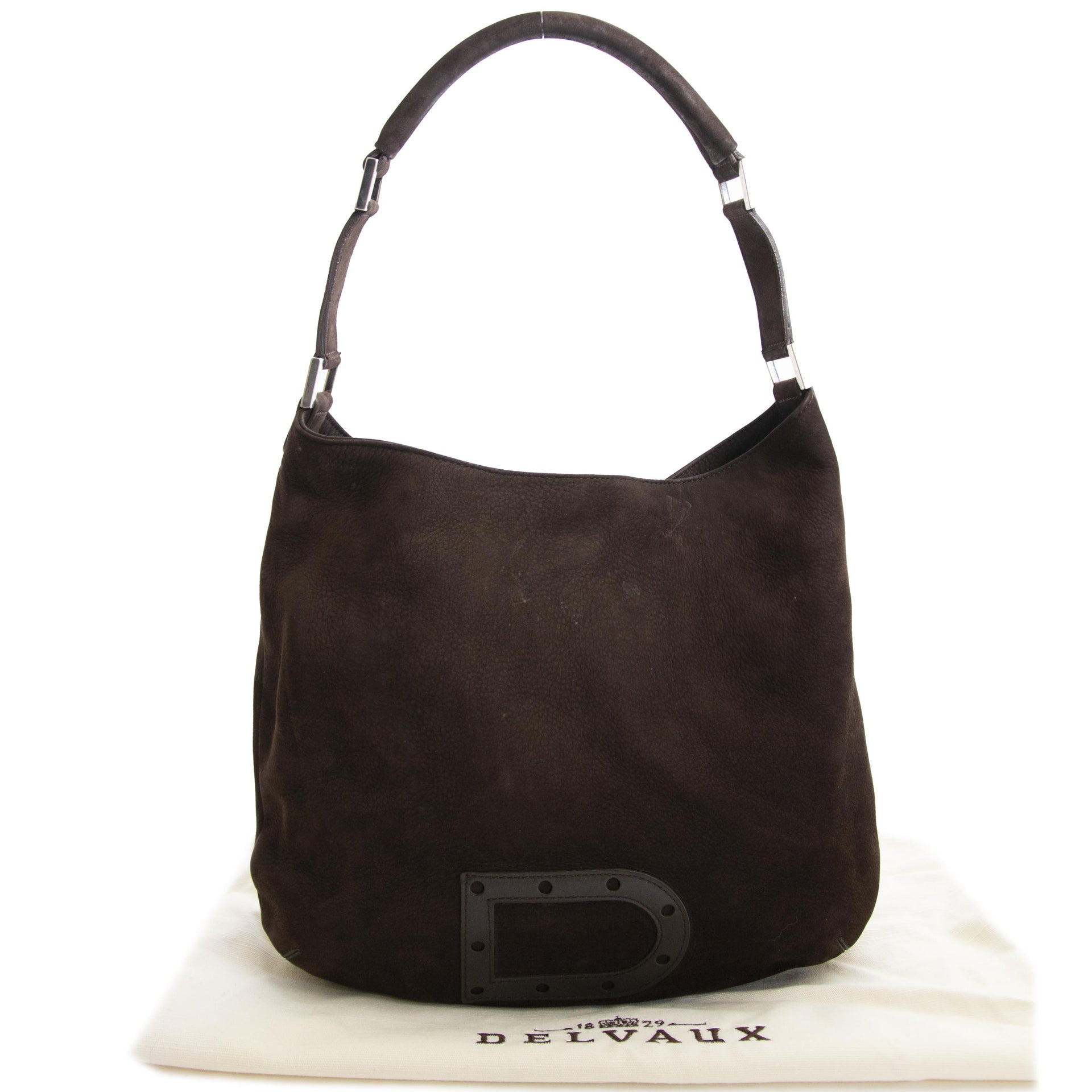 delvaux marron sac louise à vendre à labellov vintage webshop de mode belgique pour le prix plus bas