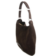 delvaux marron nubuck sac louise à vendre à labellov vintage webshop de mode belgique