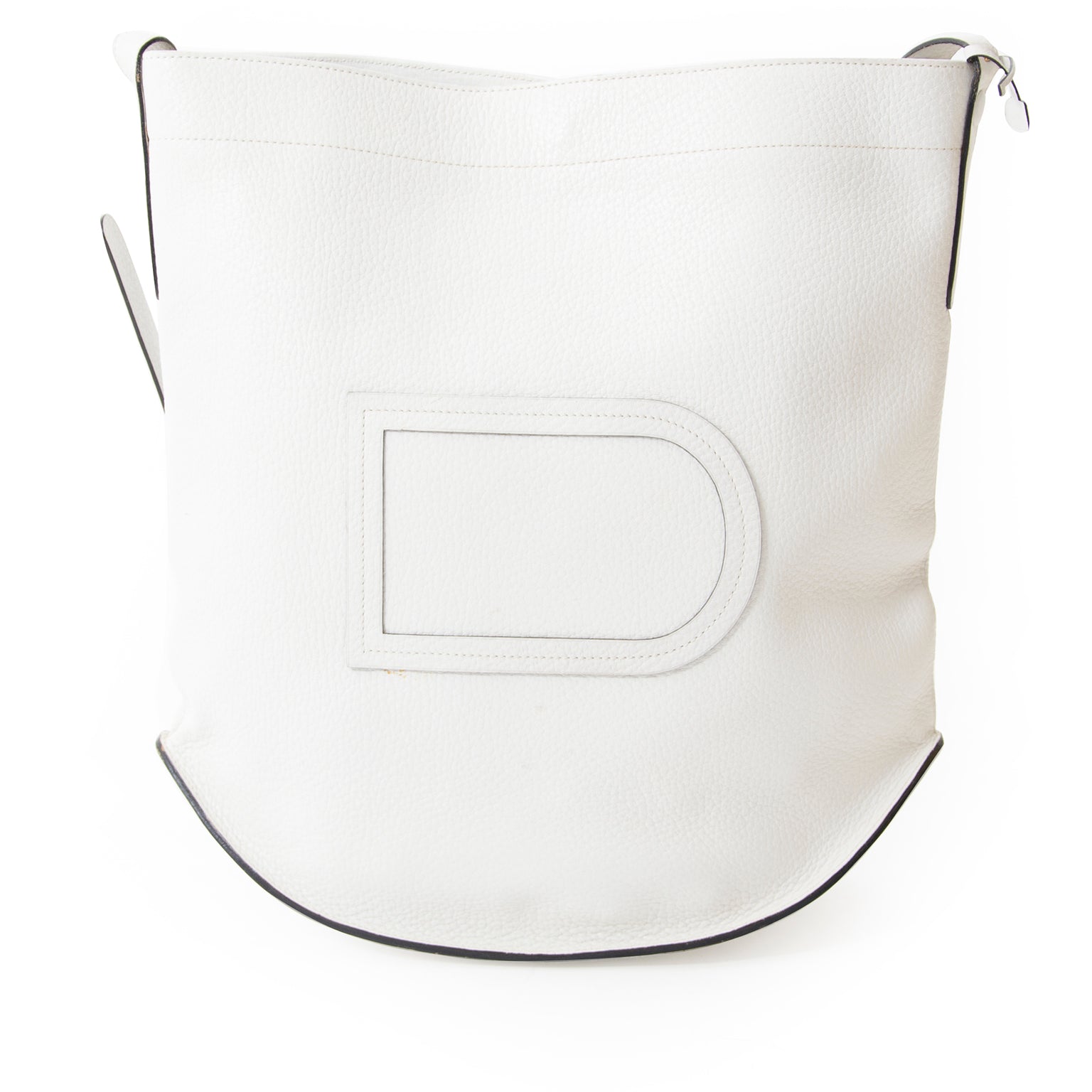 buy safe online secondhand designer Delvaux Pin Offwhite best price labellov.com