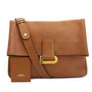 Delvaux Cognac Leather Givry Shoulder Bag Delvaux Cognac Leather Givry Shoulder Bag