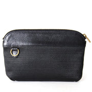 koop tweedehands Delvaux Black Mini Clutch/Pouch aan de beste prijs online webshop labellov.com Antwerpen