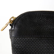 aceheter en linge seconde main Delvaux Black Mini Clutch/Pouch pour le meilleur prix pouch