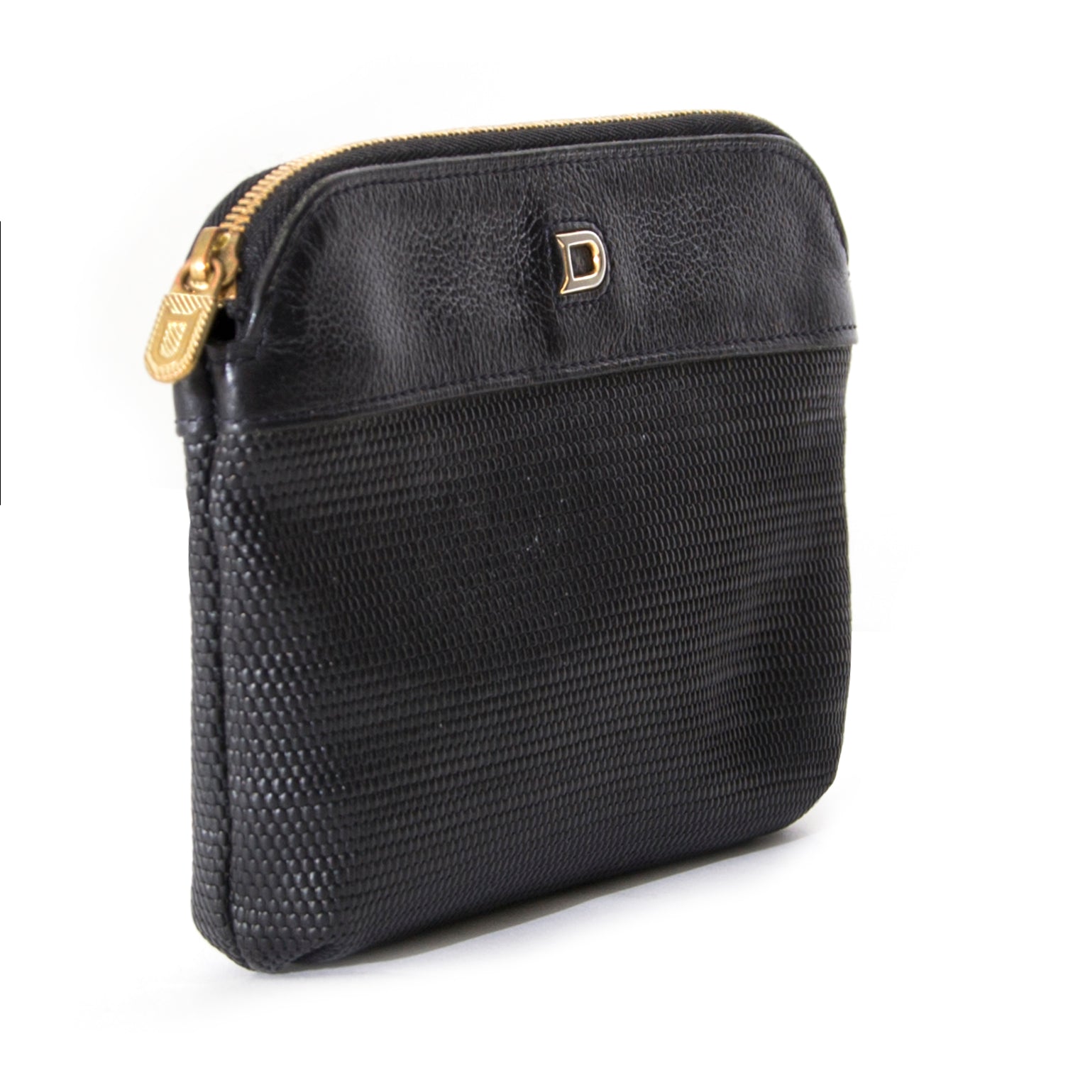 aceheter en linge seconde main Delvaux Black Mini Clutch/Pouch pour le meilleur prix pouch