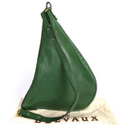 delvaux green shoulderbag now for sale at labellov vintage fashion webshop belgium