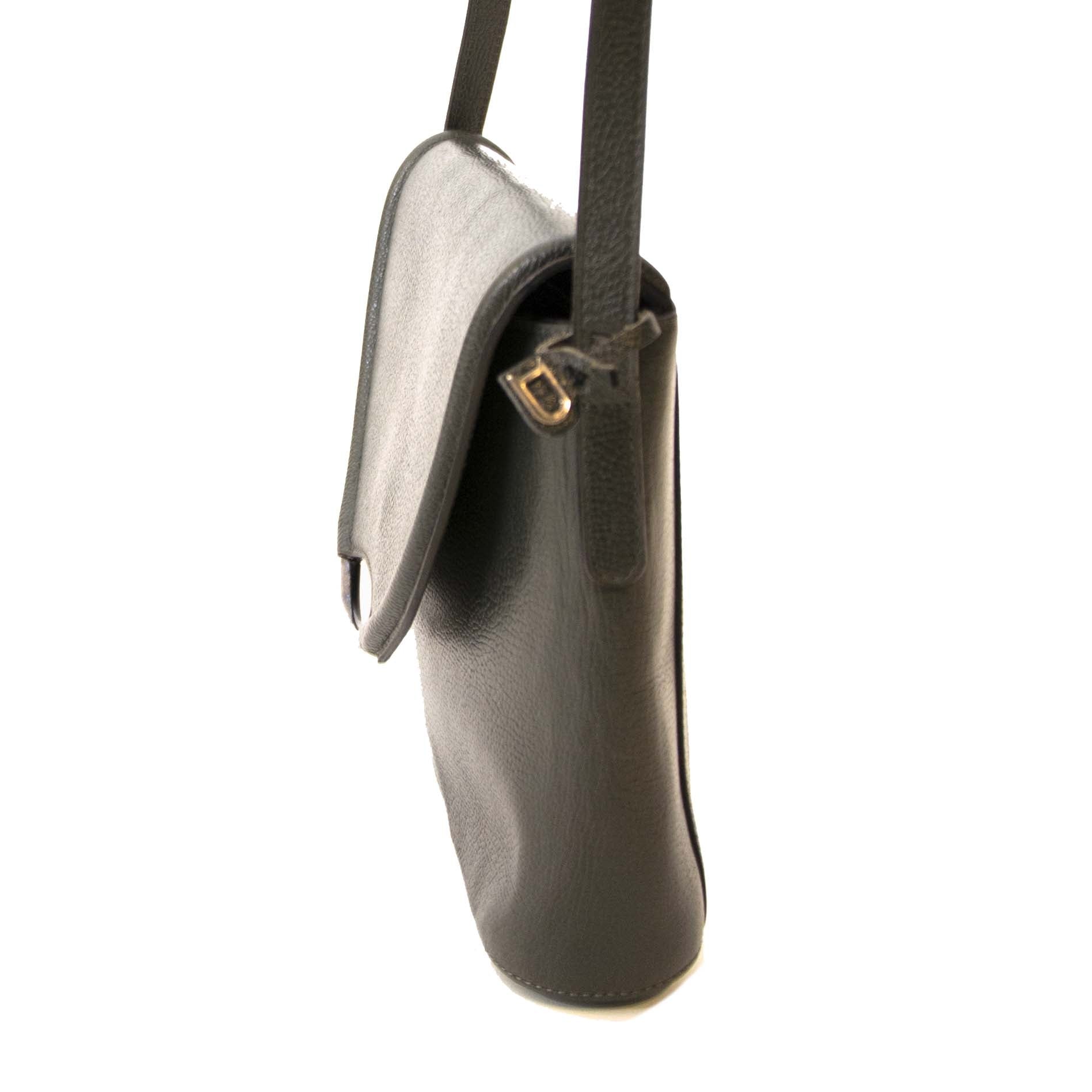 Delvaux Green Eclair Crossbody Bag