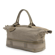 Authentieke tweedehands vintage Delvaux Green Leather Medium Luggage koop online webshop LabelLOV