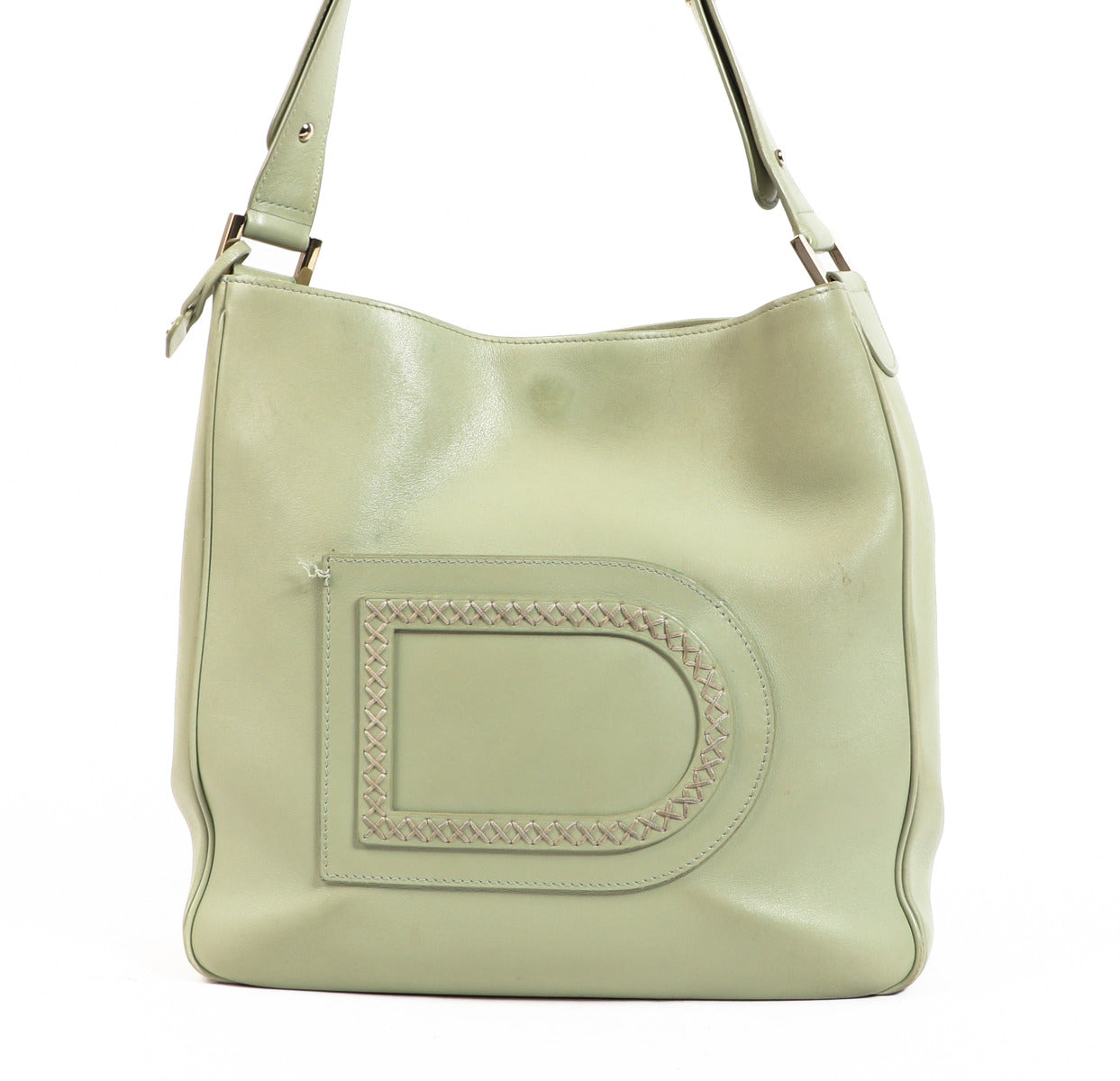 Delvaux Green Shoulder bag