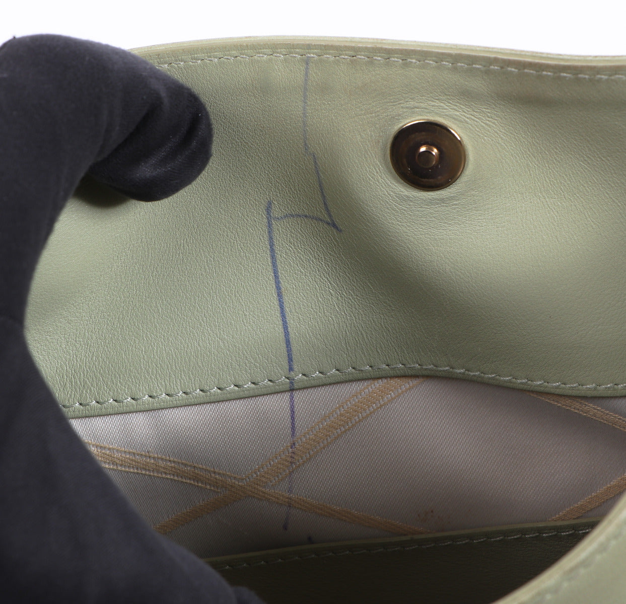 Delvaux Green Shoulder bag