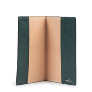 Veilig online kopen van een authentieke groene Delvaux checkbook portemonnee bij Labellov.com.