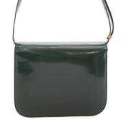shop Celine Classic Green Patent Leather Bag