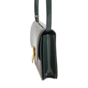 acheter en ligne seconde main koop veilig online tegen de beste prijs Celine Classic Green Patent Leather Bag