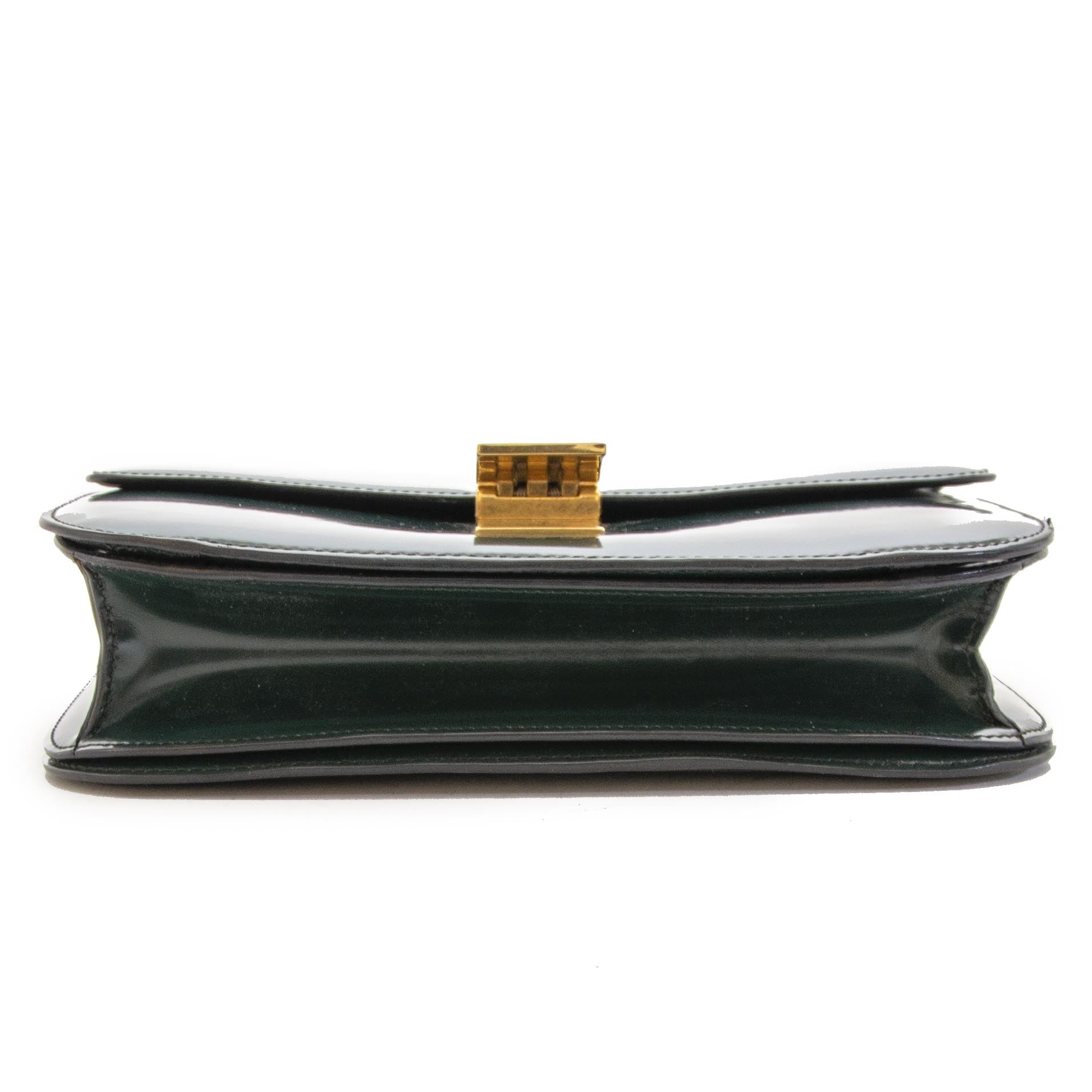 Celine Classic Green Patent Leather Bag koop veilig online