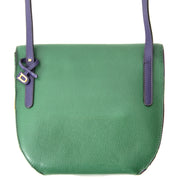 acheter en ligne sac a Delvaux Toile de Cuir Green Crossbody Pouch comme neuf