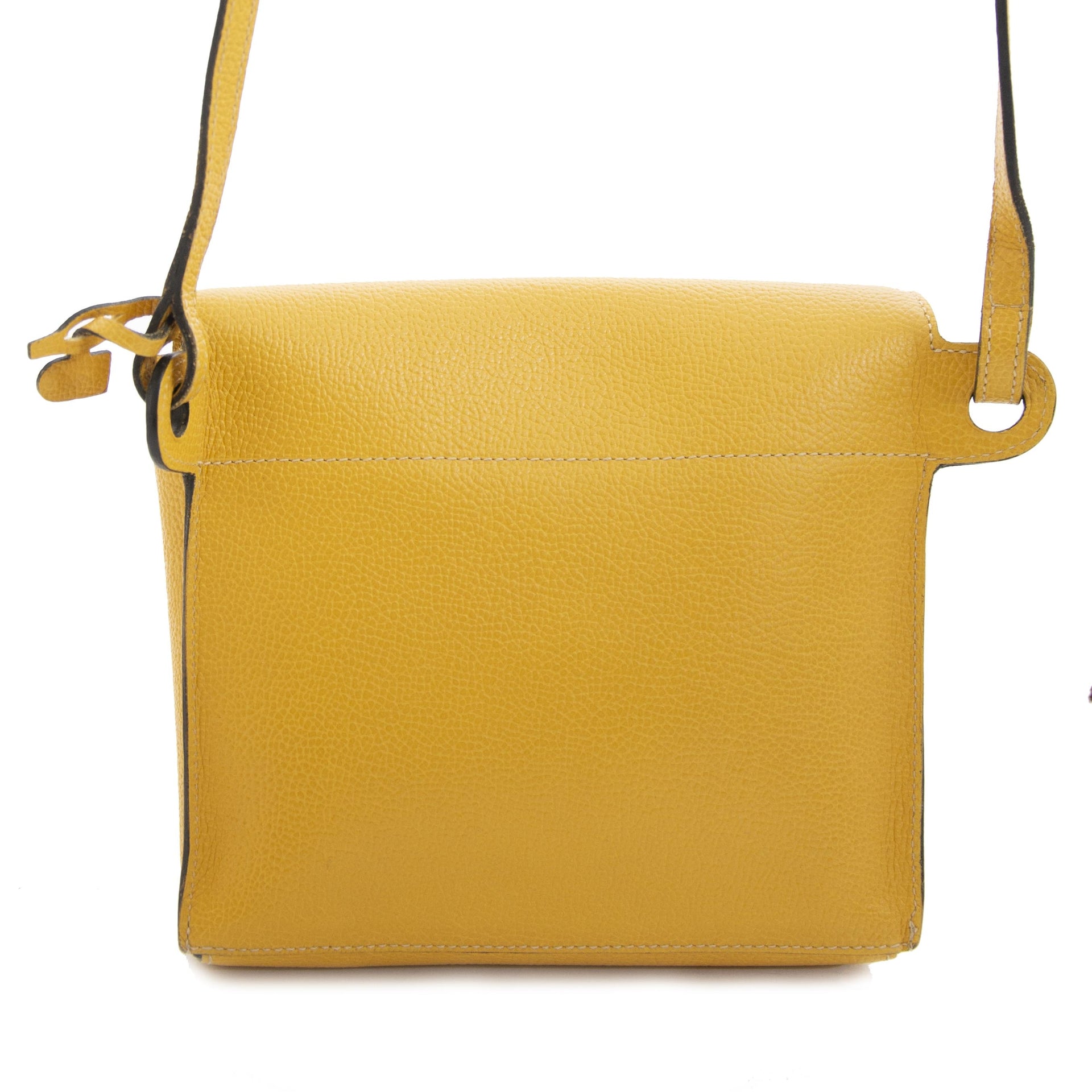 skip the waitinglist shop safe online Delvaux Grelon Yellow Crossbody Bag