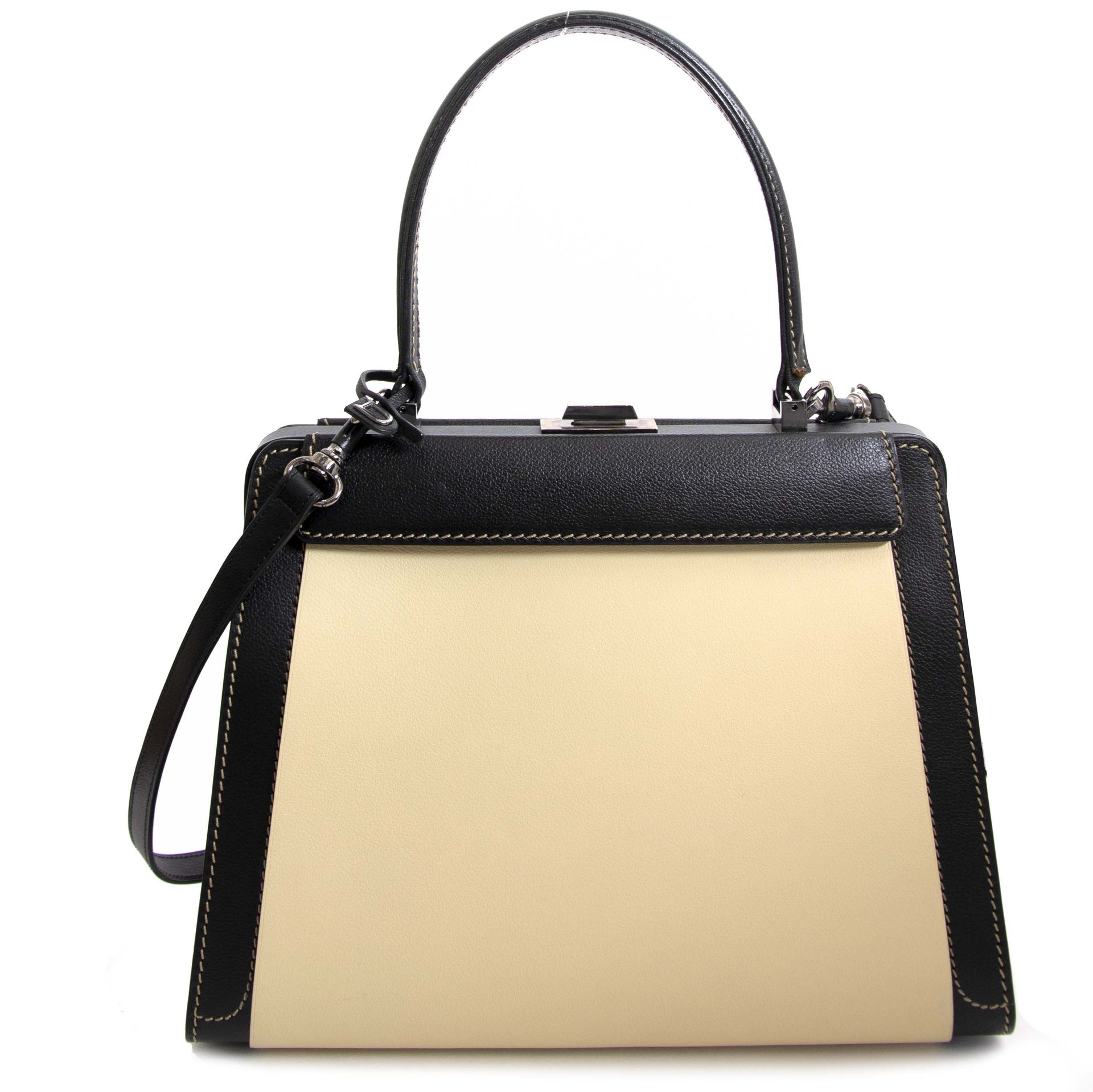 acheter en ligne seconde main Delvaux Black Illusion Handbag
