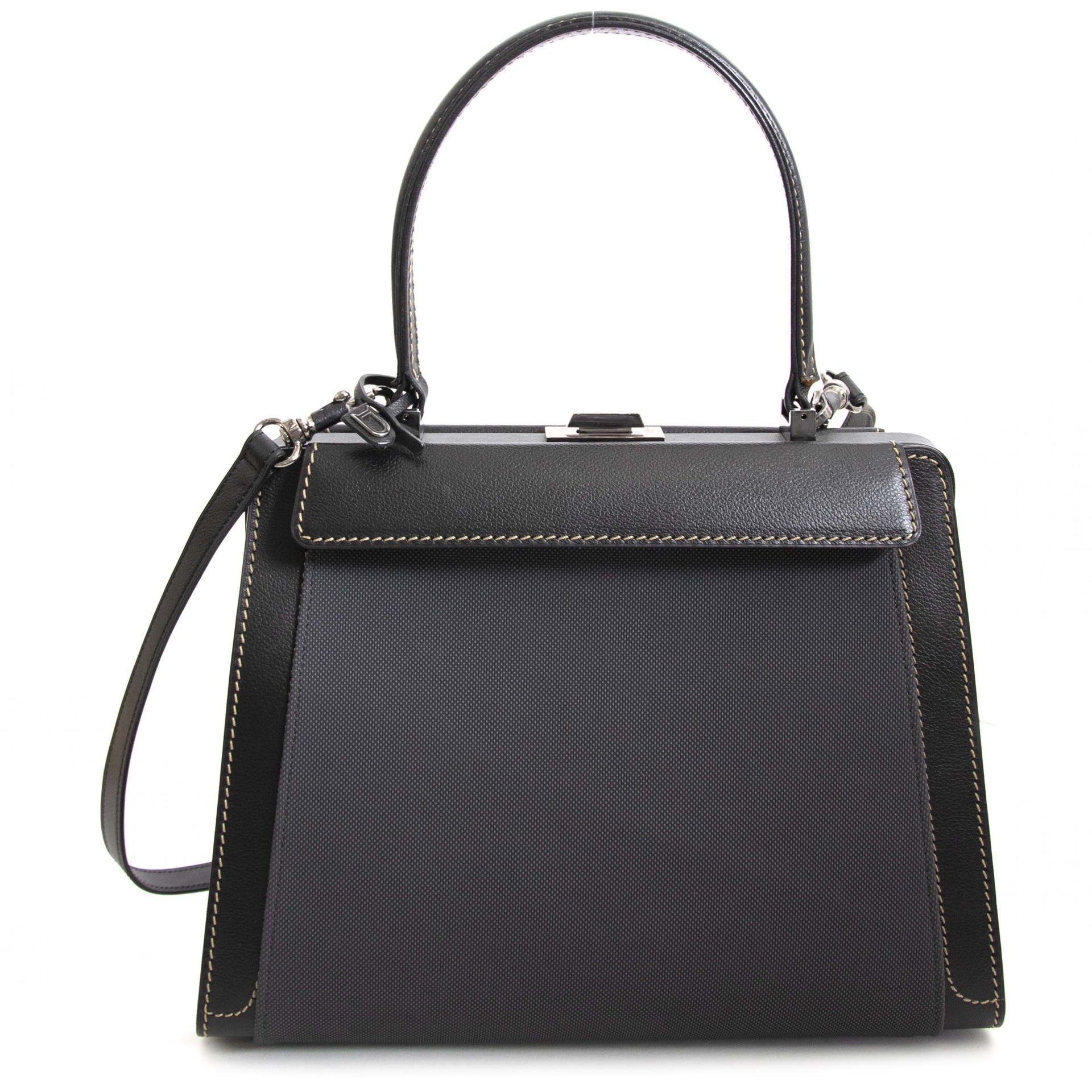 Delvaux Black Illusion Handbag