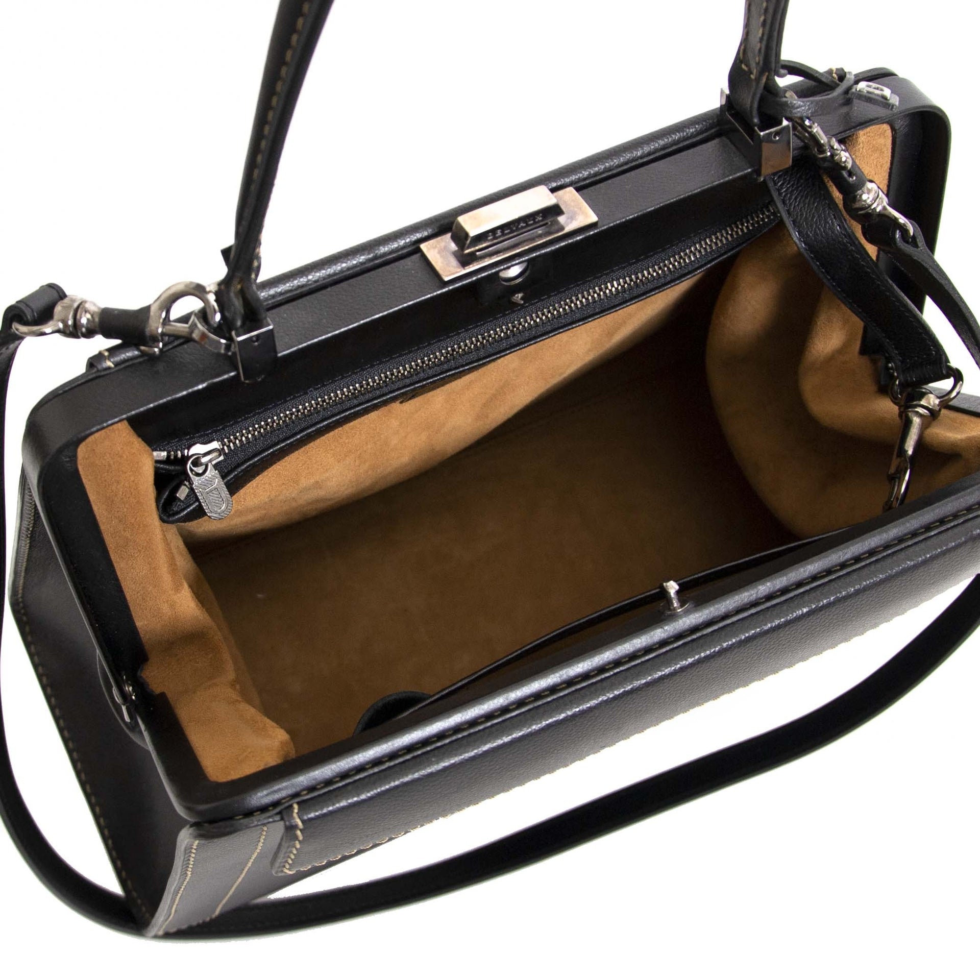 Delvaux Black Illusion Handbag