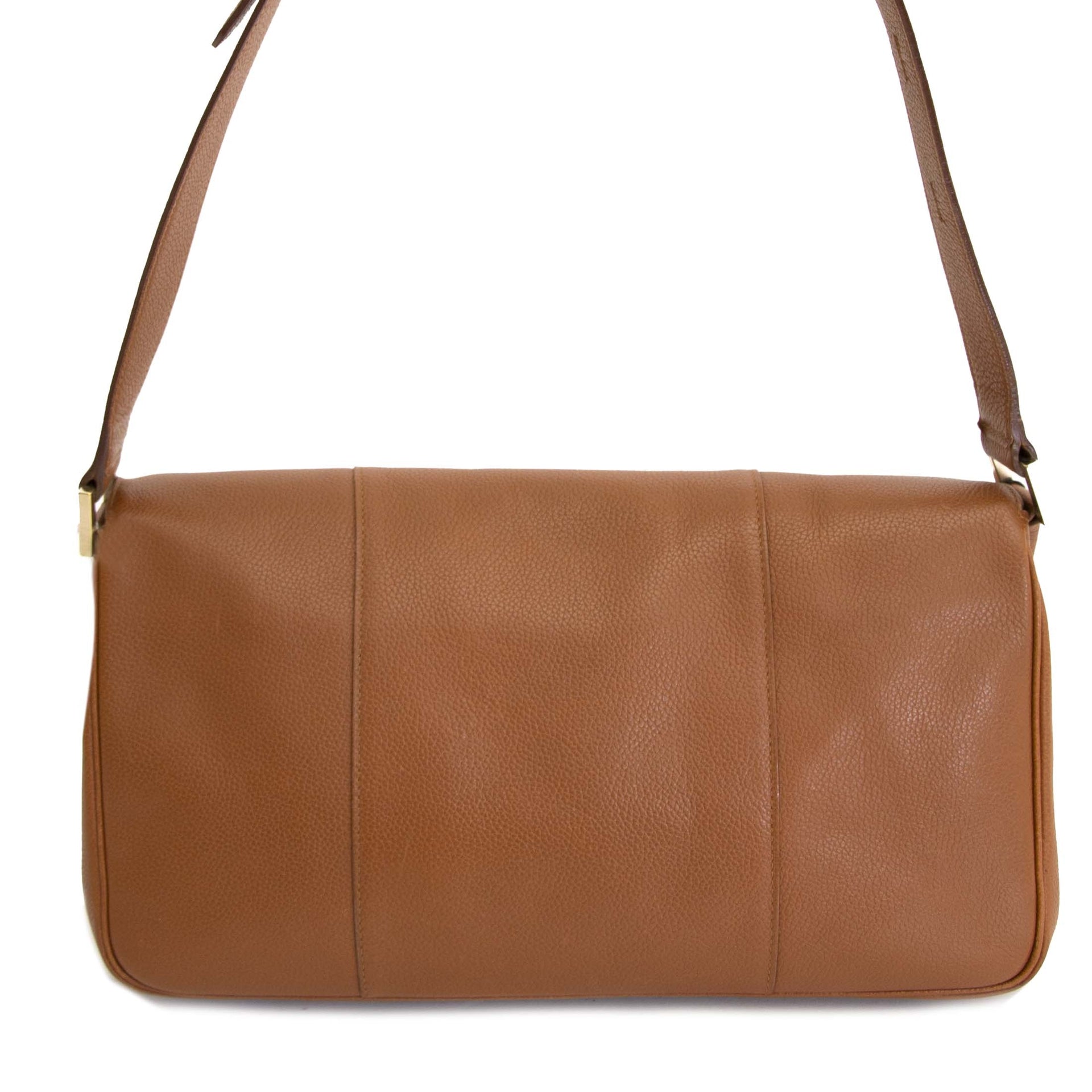 Delvaux Le Colette GM Trotteur Fauve Shoulder Bag