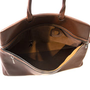 Koop preloved Delvaux Bruine Top handle tas aan de juiste prijs bij LabelLOV