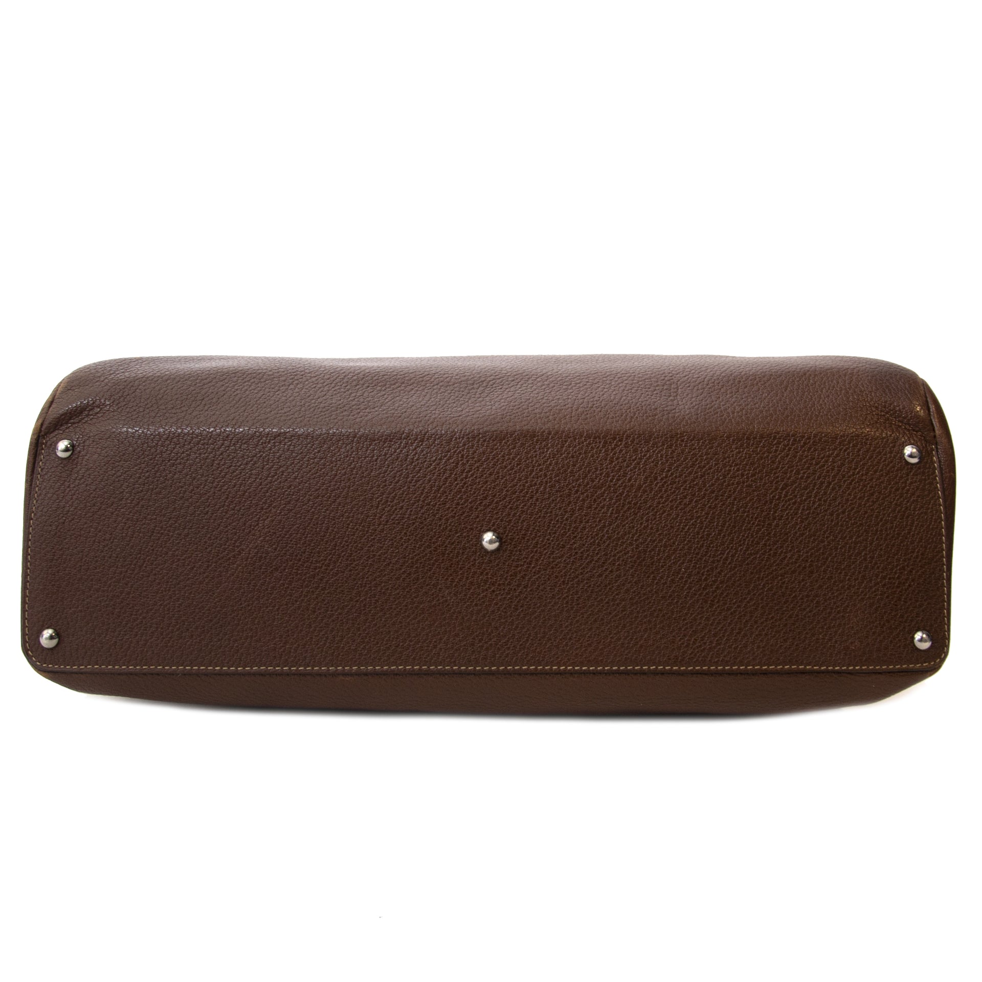 Achetter preloved Delvaux brun top handle sac à main chez LabelLOV