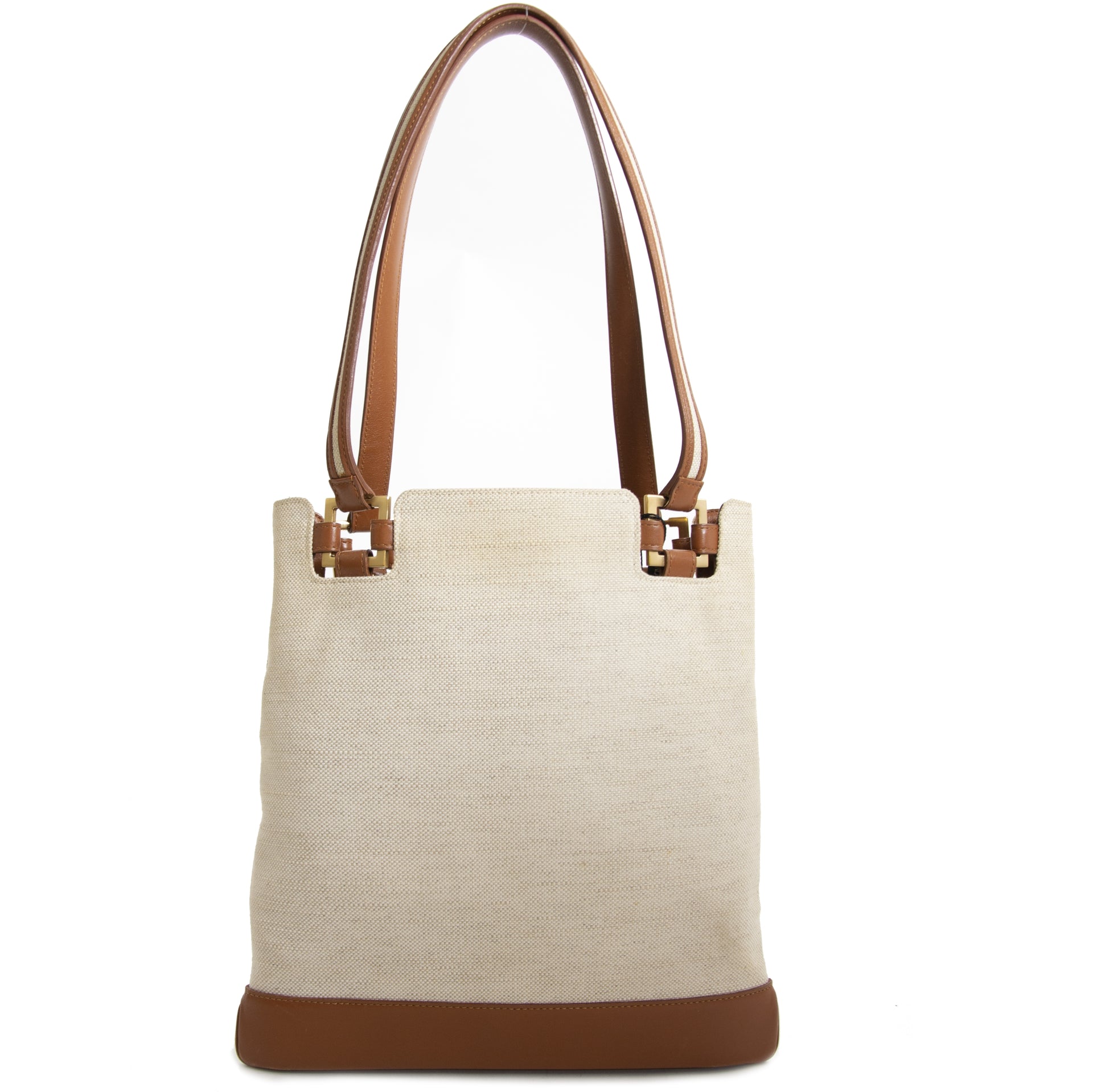 Sac cabas Delvaux Le Paul PM « Toile Charleston »