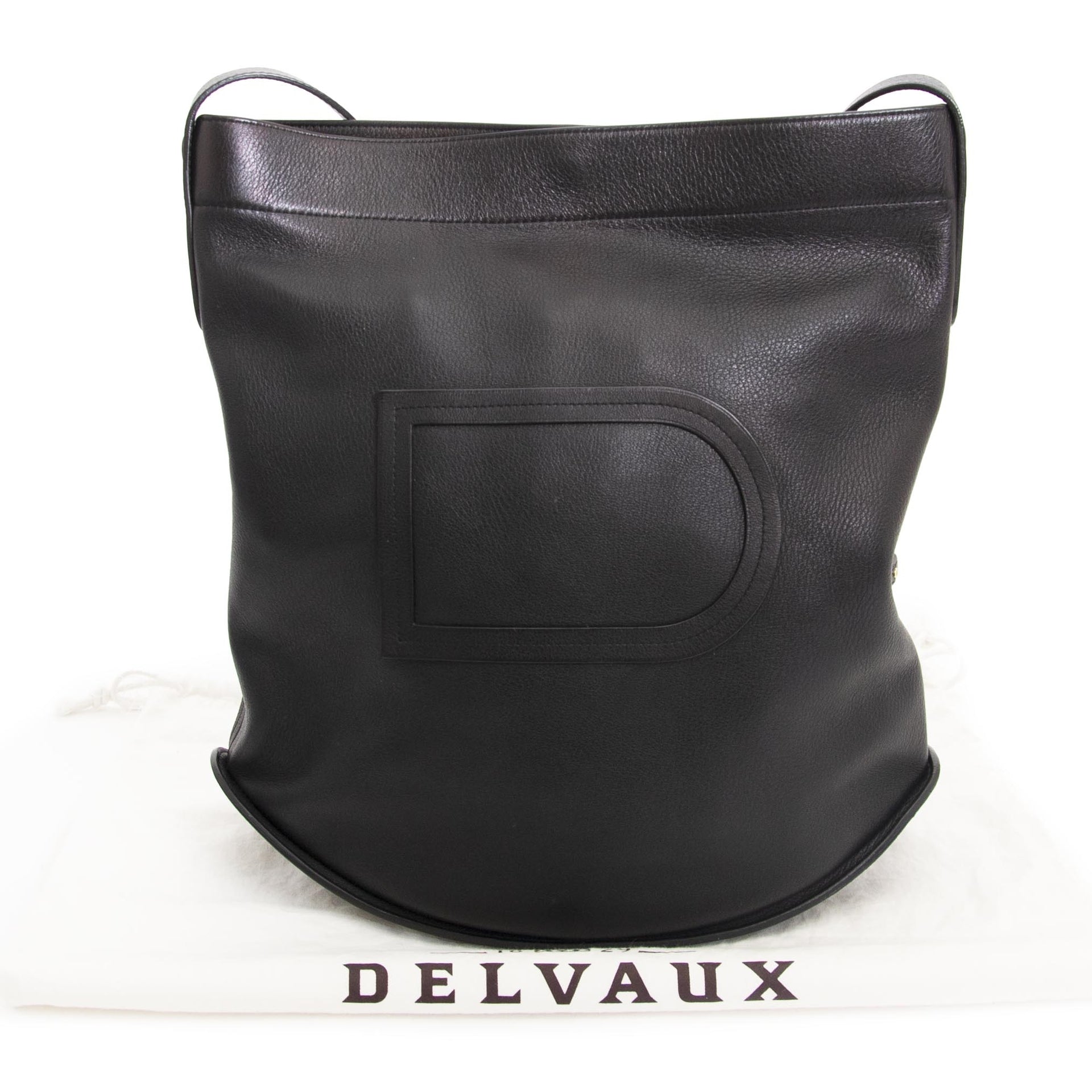 Delvaux Black Le Pin Shoulder Bag veilig online kopen tegen de beste prijs