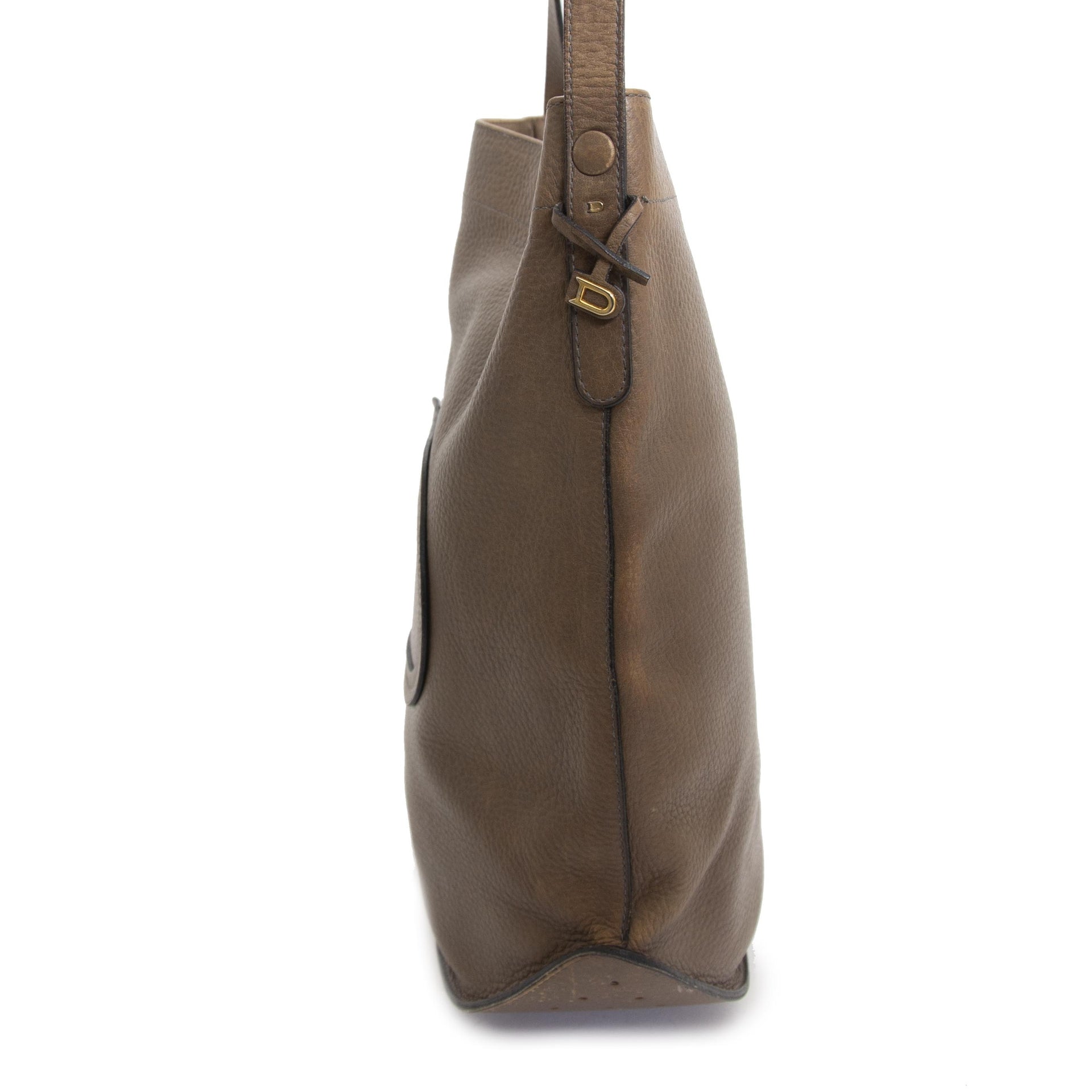 Delvaux Taupe Le Pin Shoulder BAG veilig online aankopen tegen de beste prijs
